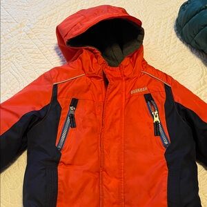 OshKosh B'gosh Orange and Navy Jacket 24mo